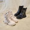 Children Casual Short Boots for Girls  Autumn Winter   Korean Style Soft Sole Non-slip Versatile Princess Shoes