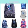 Söt Stitch Ryggsäck för Skolstudent Resa Flerfärgad