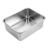 Lijia Stainless Steel Deep Square Food Pan & Lid