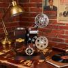 Movie Projector Music Box,Mechanism Wind Up Musical Box Movie Theater Theme Party Decorations Wedding Birthday Gift