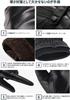 Winglos PU Leather Full Finger Gloves with Smartphone Cold Weather Fleece Soft and Windproof and Perfect for Outdoor One Size Fits All Men's