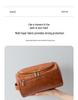 Men's PU Leather Hanging Toiletry Bag – Cross-Border Travel Essentials