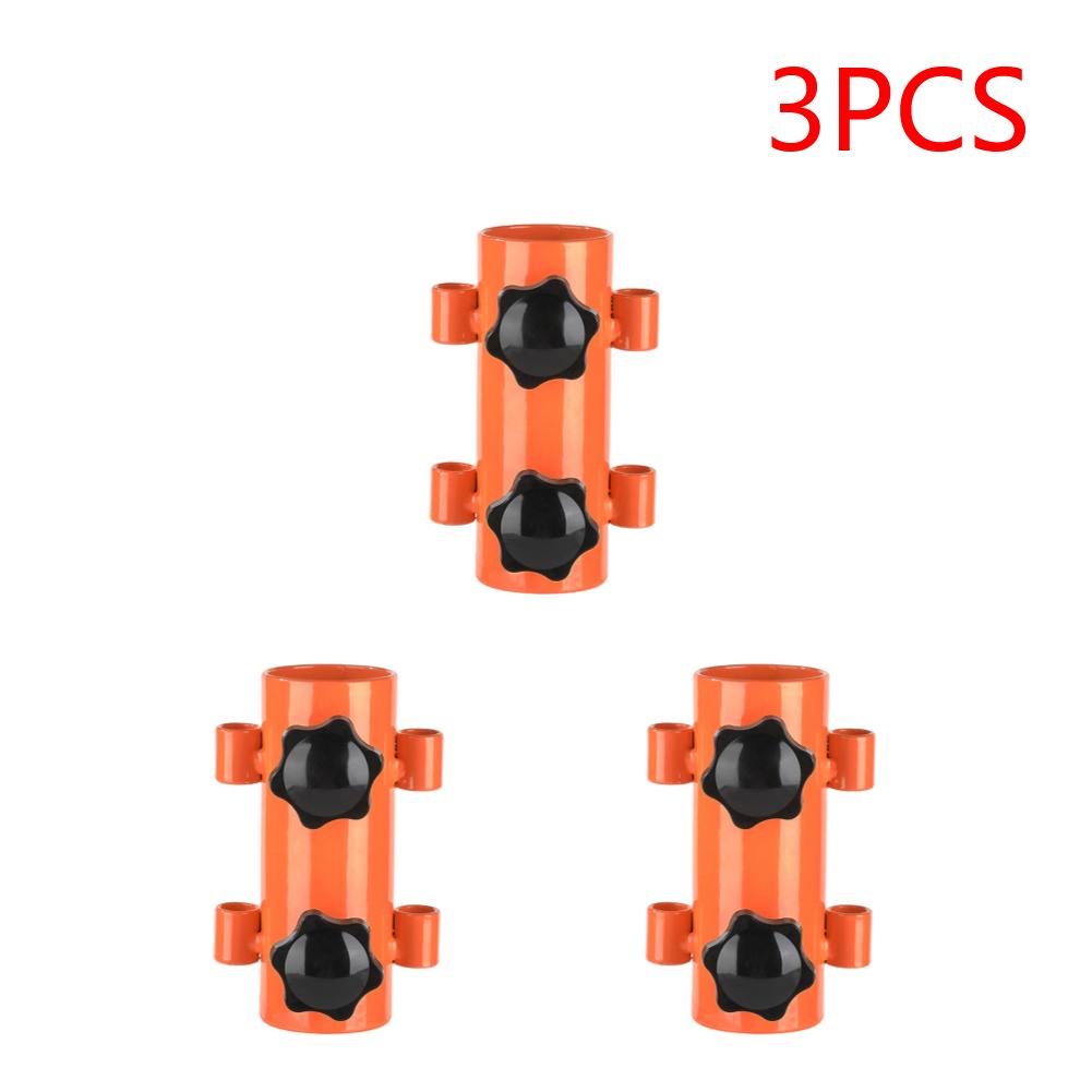 3-5PCS Canopy Rod Holder Adjustable Tent Awning Rod Bracket Stainless Steel Windproof Outdoor Hiking Fishing Tent Accessories