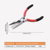 Needle Nose Pliers Terminals Crimping Plier Jewelry Making Hand Tool Electrical Clamp Diy Atomizer Tool Sharp Nose Plier
