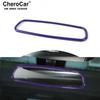 Car Rear View Mirror Frame Trim Panel Cover Panel For 2010+ Dodge Charger Purple