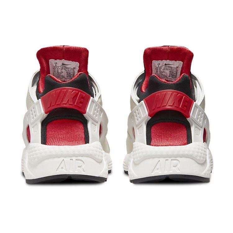 Nike  Air Huarache Sail Bred Women Sneakers White University-Red Black DH4439-103