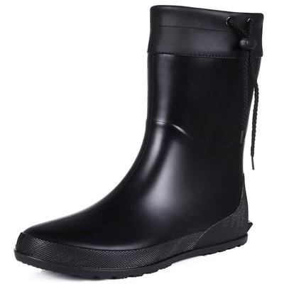 Modische Crestar Wadenhohe Gummistiefel Für Damen Modischer Schaft Gartenstiefel Outdoor Ultraleicht Tragbar Wasserdicht Garten schuhe