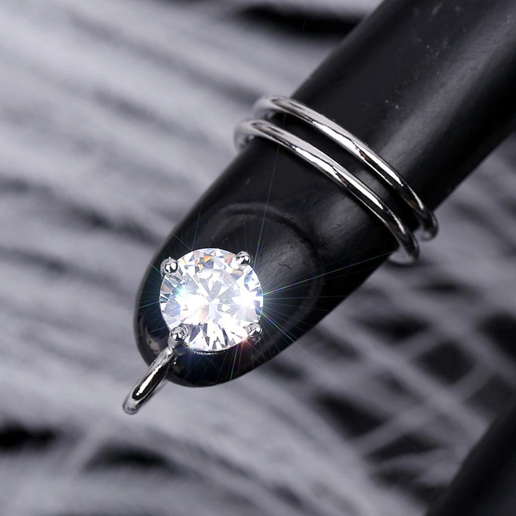 Women Finger Nail   Rhinestone Fingernail   Decoration for Women Lady Girls