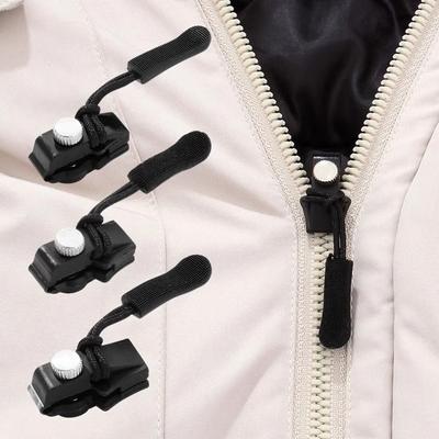 Universeller Abnehmbarer Metall-Reißverschluss-Schieber-Anhänger Abnehmbares Sofort-Reparaturset DIY Ersatzhebel-Verschlüsse Für Kleidung Gepäck