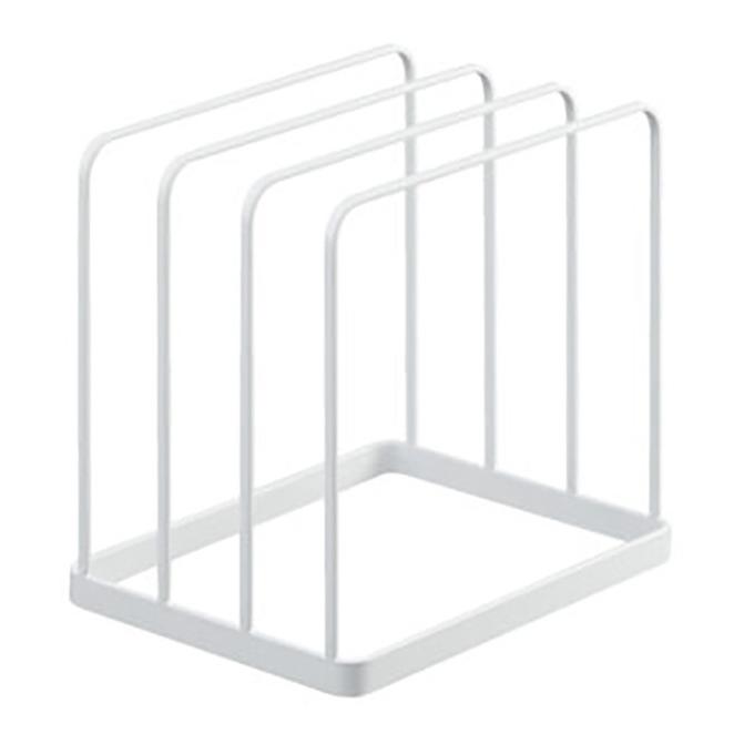 Vertical Cutting Board Rack Four Layer Kitchen Tray Baking Tray Organizer Multifunctional Movable Office Book Storage Shelves