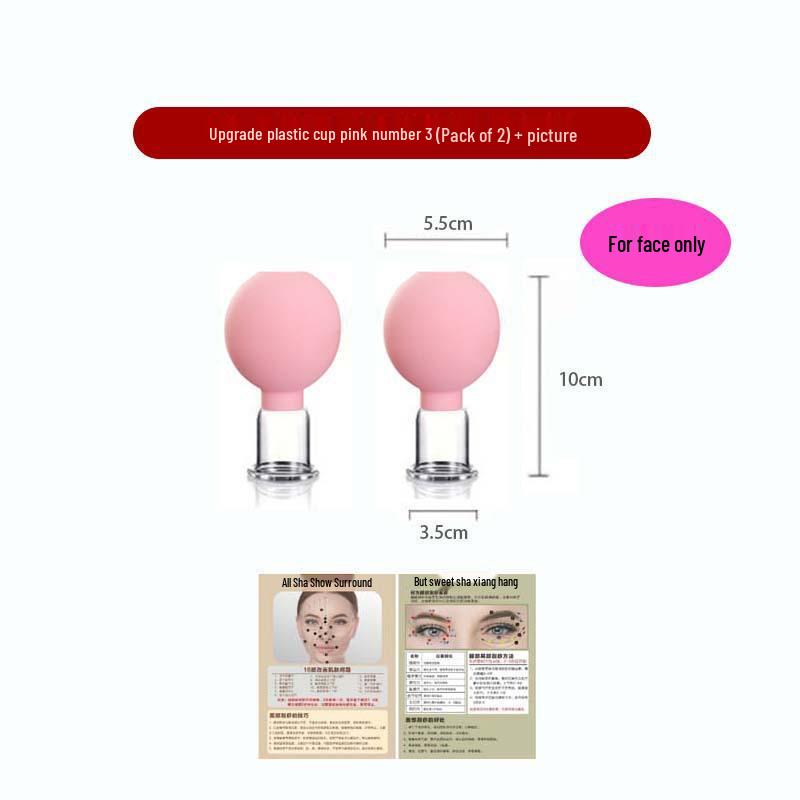 Enhanced Silicone Facial Cupping Set for Skin Lifting and Beauty