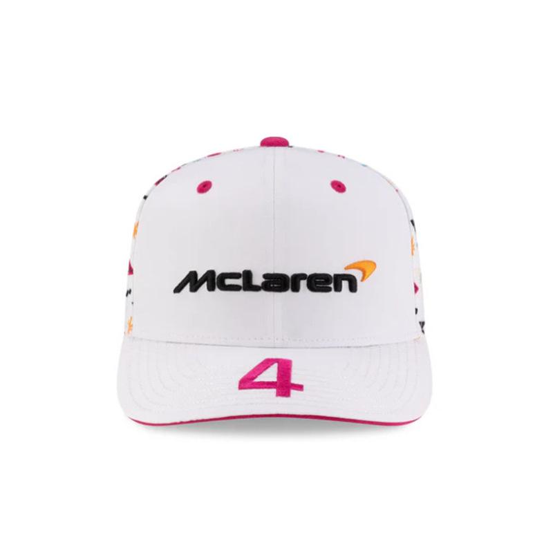 Závodní kšiltovka týmu McLaren F1 - Zakřivený kšilt s logem vozu