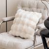Modern Black White Chenille Jacquard Cushion Cover | French Luxury Throw Pillow Sofa Bedroom Decor Geometric Boho Home Accent