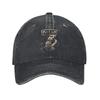 NIN Rockband Nine Inch Nails Baseballkappe Retro Used Denim Kopfbedeckung Unisex Outdoor Laufen Unstrukturiert Weiche Kappenmütze