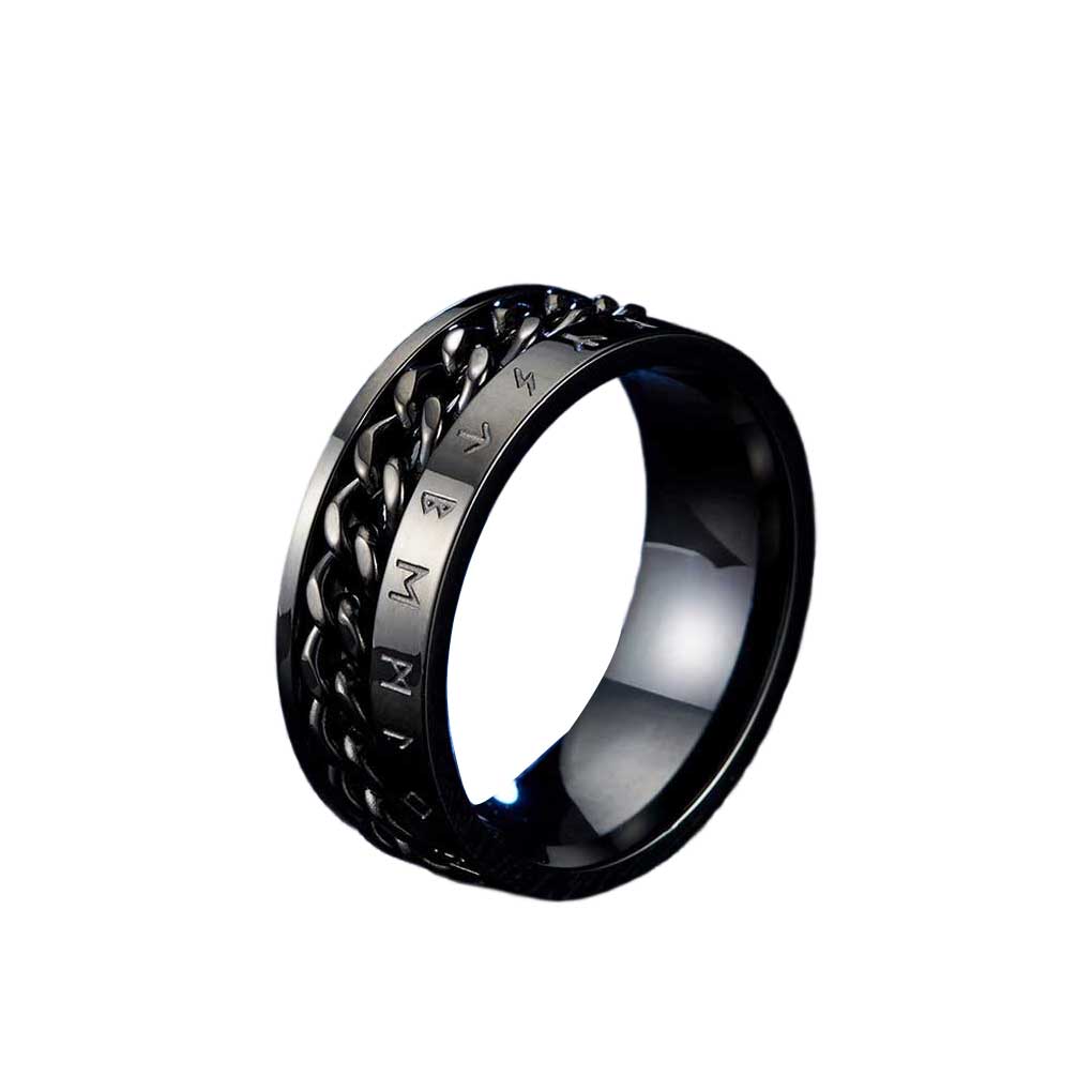 Вращающиеся цепи из нержавеющей стали Хип-хоп стиль Изысканное исполнение Титановая сталь Вращающиеся