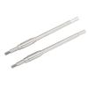 2pcs Stainless Steel RC Car Rear Axle Shaft for FMS 1/10 Explorer Mashigan for ATLAS Dachi Other RC Cars RC Parts Silver