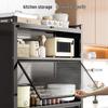 Beifu 5-Tier Carbon Steel Kitchen Storage Shelf