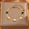 316L Stainless Steel Link Chain Bangle Bracelet for Women Fashion Charm Bracelet Girl Wristhand Jewelry Casual Party Gifts