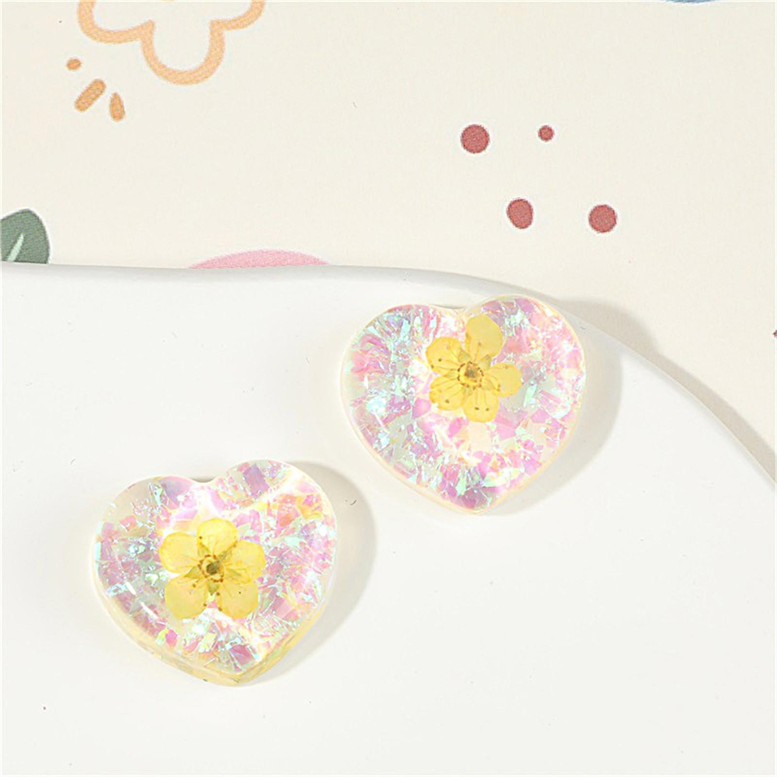 

Милый нарцисс персиковое сердце любовь смоляная нашивка DIY ювелирные изделия аксессуары чехол для мобильного телефона шпилька аксессуары материал One Size жёлтый