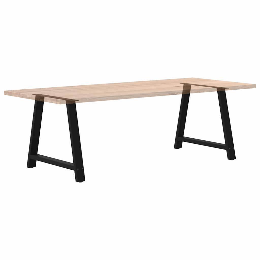 Vidaxl Coffee Table Legs, 2 Pcs, Black, 90X(72-73) Cm, Steel