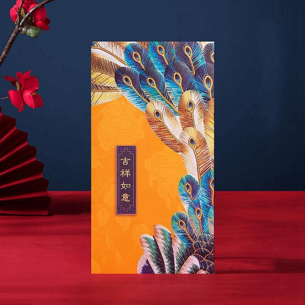 Money Spring Festival Decoration Blessing Red Envelope Red Pocket Chinese New Year Bless Pocket