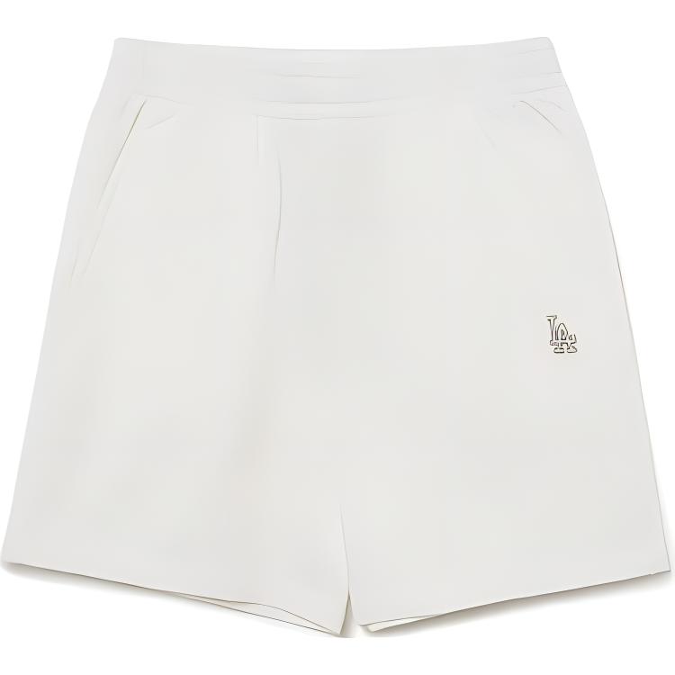 New MLB Los Angeles Dodgers Casual Shorts Unisex Beige 3ASPB0333-07IVS