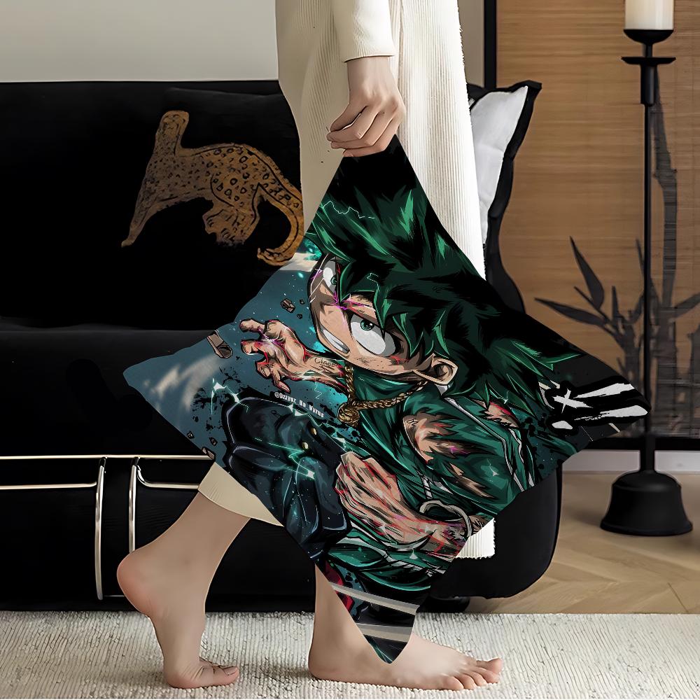 Midoriya Izuku Deku My Hero Academia Ahorn Design Kissenbezug Glückliche Herbsternte Dekoration Feiertagsdekoration Kissenbezug