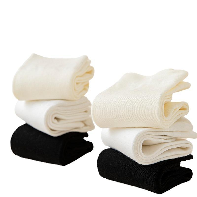 Black Calf Socks for Women, Spring and Autumn Solid Color Long Stockings, Strong Pressure Slimming Leg Socks, Summer Pressure Slimming Socks