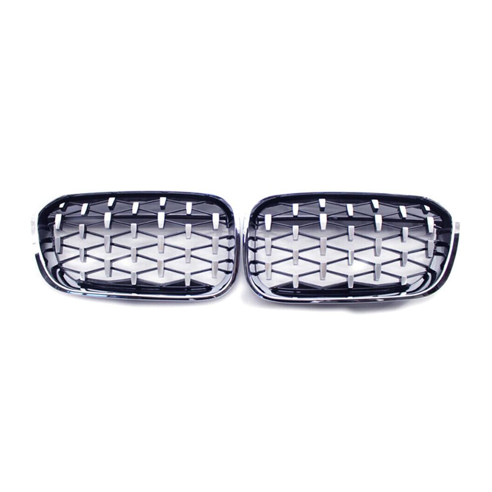 For BMW 1 Series F20 F21 2015- Facelift Front Hood Kidney Bumper Racing Grille Mesh Grill Car Replacement Accessories