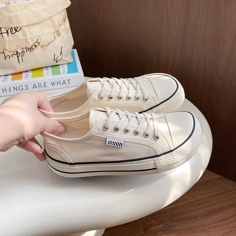 

Zapatos De Mujer Tendencia женские кроссовки на платформе женская повседневная парусиновая обувь дышащие кроссовки модная обувь для скейтборда 35