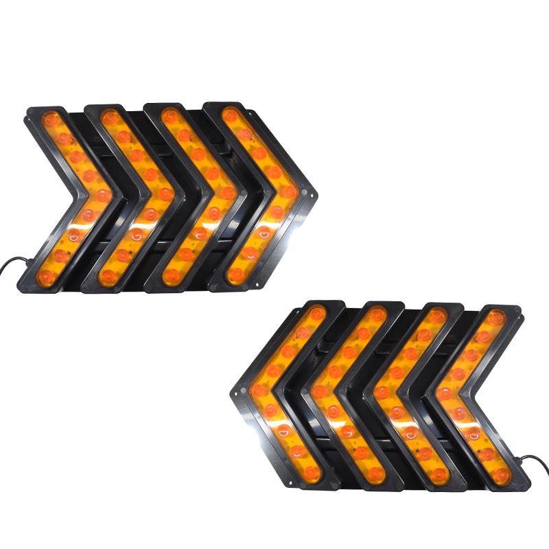 Luminous Arrow Traffic Sign for Karting Tracks, Parking Lots, and Garages