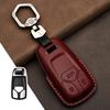Leather Car Key Case Cover for  A4 A4L A5 Q5 Q7 TT 2016 2017 Key  2016 2017 20 18 Styling Accessories