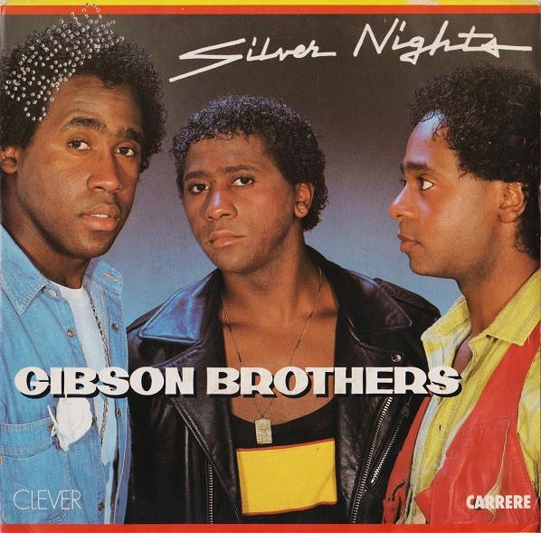 

7-дюймовая пластинка GIBSON BROTHERS Silver Nights CREA4213 Carrere 1984 Италия Танцевальная Электроника Б/у