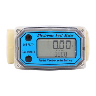 1″ Digital for Turbine Flow Meter Gas Oil Fuel Flowmeter Pump Flow Meter Die Sel Fuel Die Sel Kerosene Line Pipe Counter