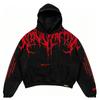 Unisex Hooded Pullover Sweatshirt With 3D Digital Print Streetwear Hip Hop Style Loose Fit Long Sleeve