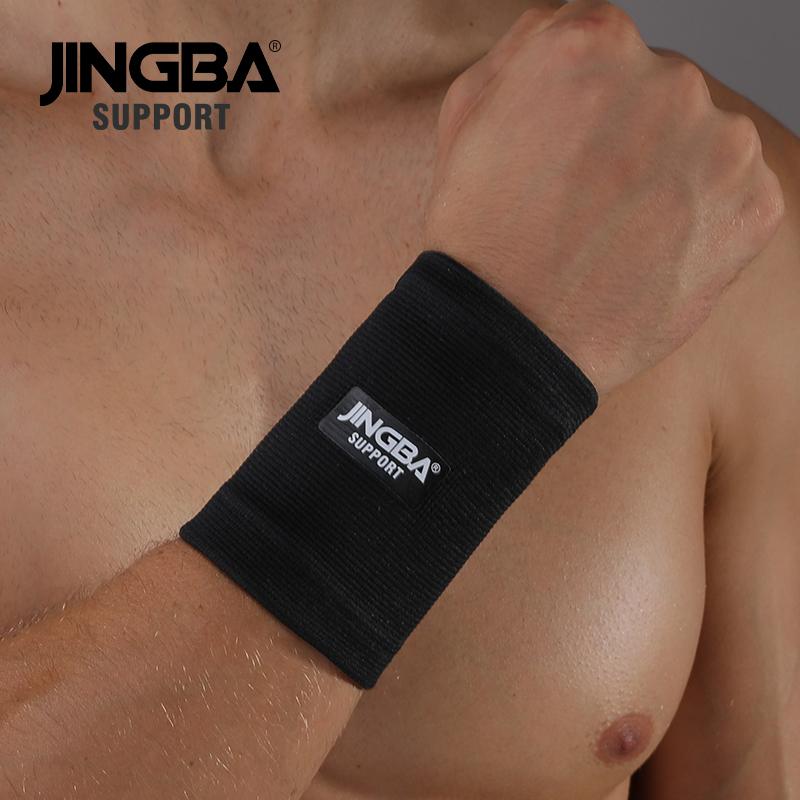 

Jingba Support 1Pcs Elastic Nylon Wristband Support Fitness Wrist Support Protective Gear Wrist Band Men Tennis Badminton Brace M