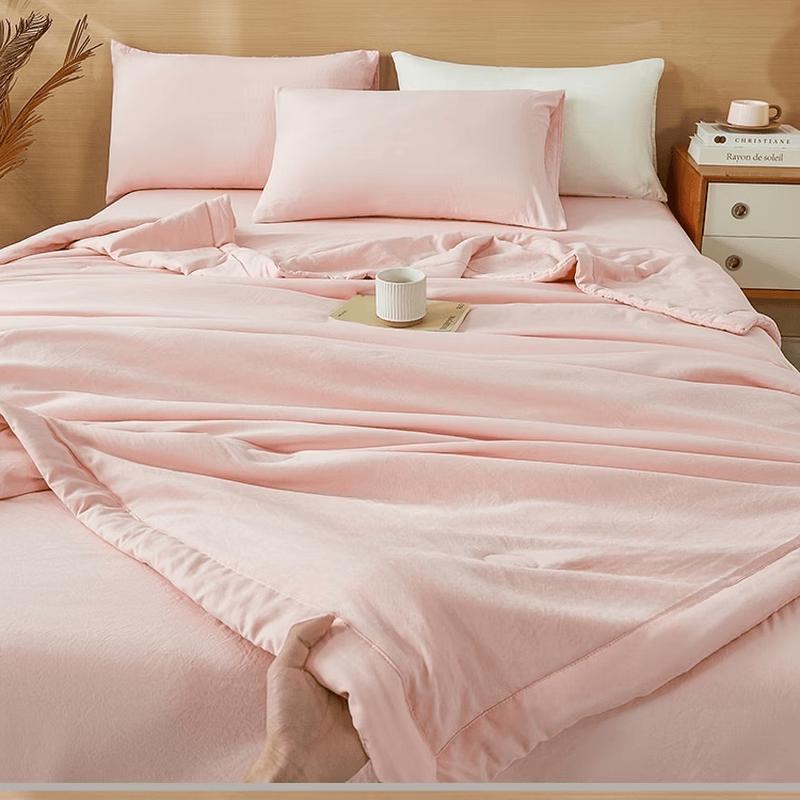 LISM Two-Tone Cotton Summer Quilt