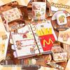 Kaba Bear Transparent Cartoon Stickers for Girl's Journal - 100 Sheets