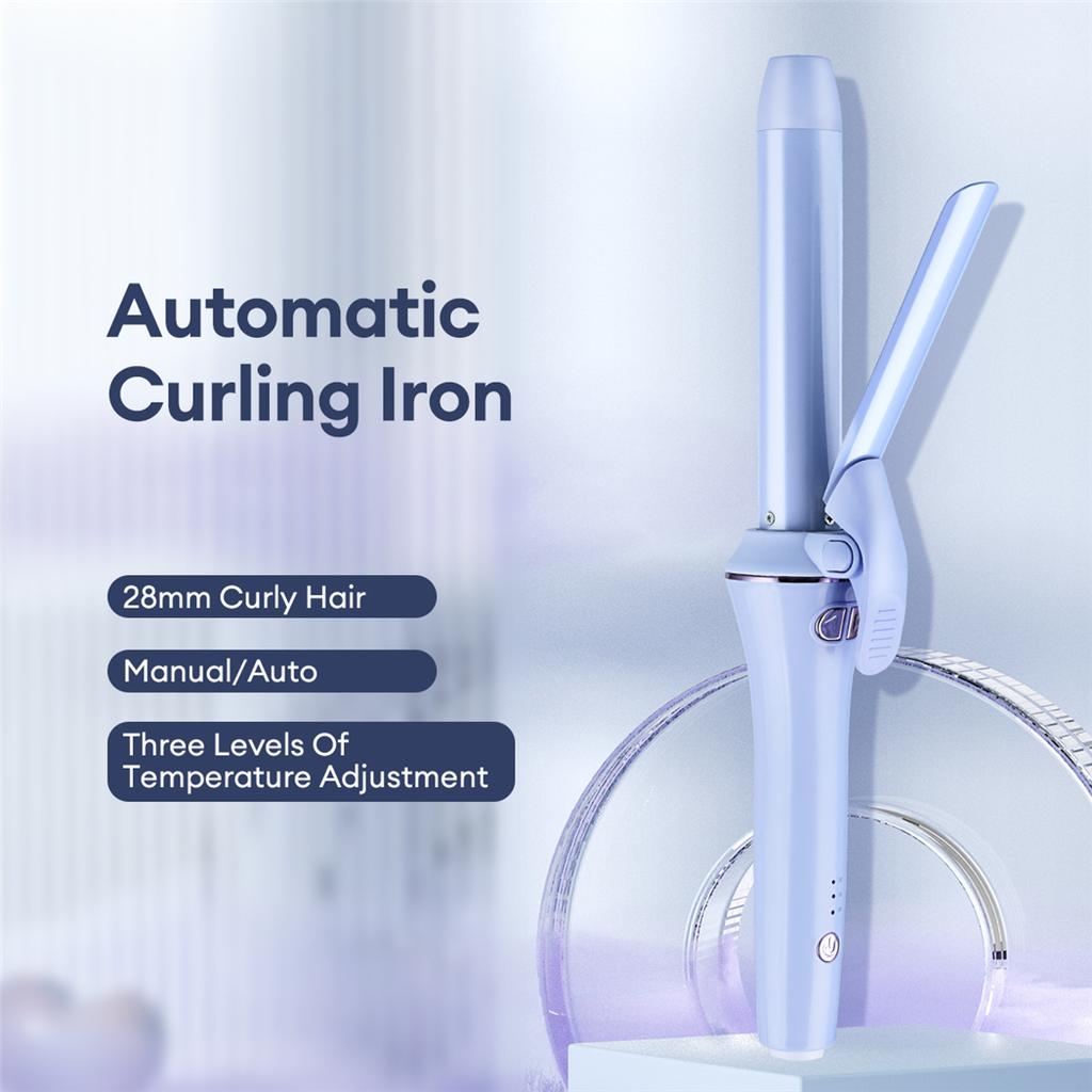 28mm Automatic Hair Curler Ceramic Fast Heating Electric Curling Iron Adjustable Temperature Hair Styling Tool