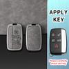 Zinc Alloy Car Key Case Cover For Land Rover Range Rover Evoque Sport Freelander Discovery Velar For Jaguar XE XF XJ Guitar XS0