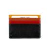 Ultra-thin Unisex Multicolor Card Header Cowhide Multi-Card Slot Mini Wallet-Dark Brown