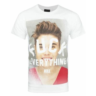 Kill Brand Mens Fck Everything T-Shirt