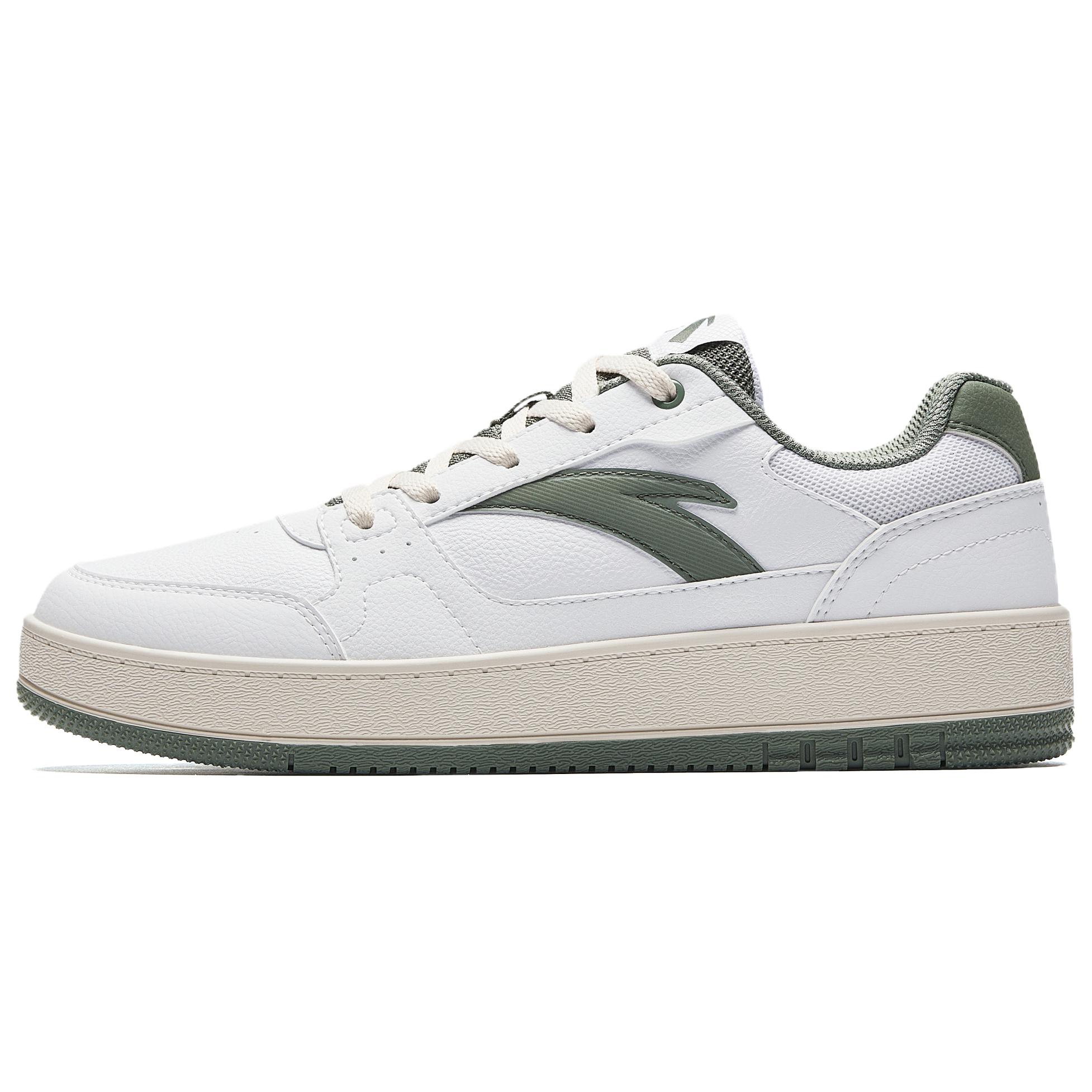 

Anta Original 2 Wear resistant And Lightweight Low top Skateboard Shoes Women s White Green 922548068-1 40