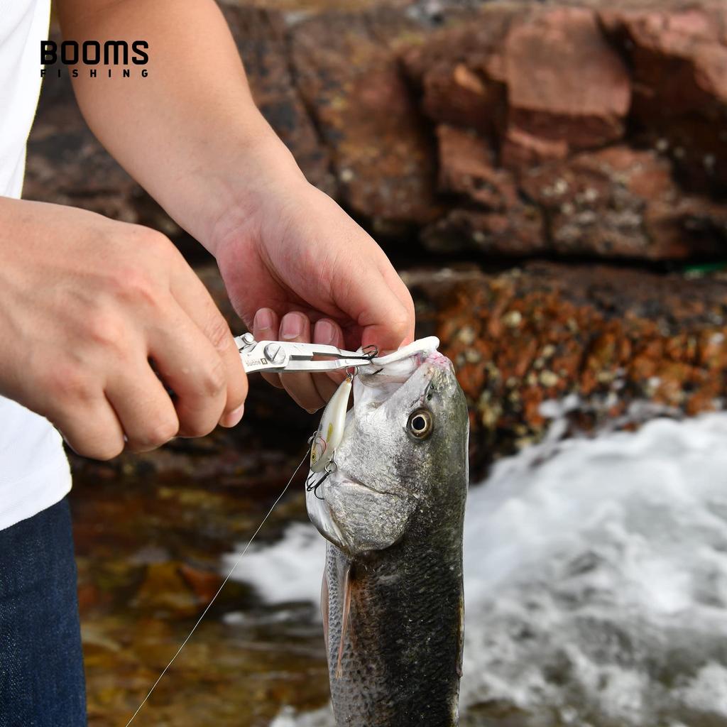 Booms Fishing H1 Fishing Cuts PE Removes Includes Butt Black Pliers, Line, Hooks, Rope, (H01 Green)