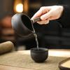 1 Pc Chinese Vintage Purple Pottery Ceramic Tea Cup Household Handmade Ceramic Teacup Travel Personal Beauty Master Cup Teaware