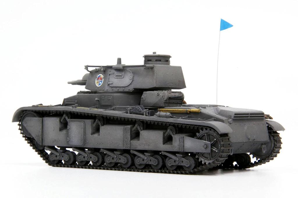 PLATZ Girls Panzer Final Chapter NbFz Viking Fisheries High School Scale Plastic Model & 1/72 GP72-24