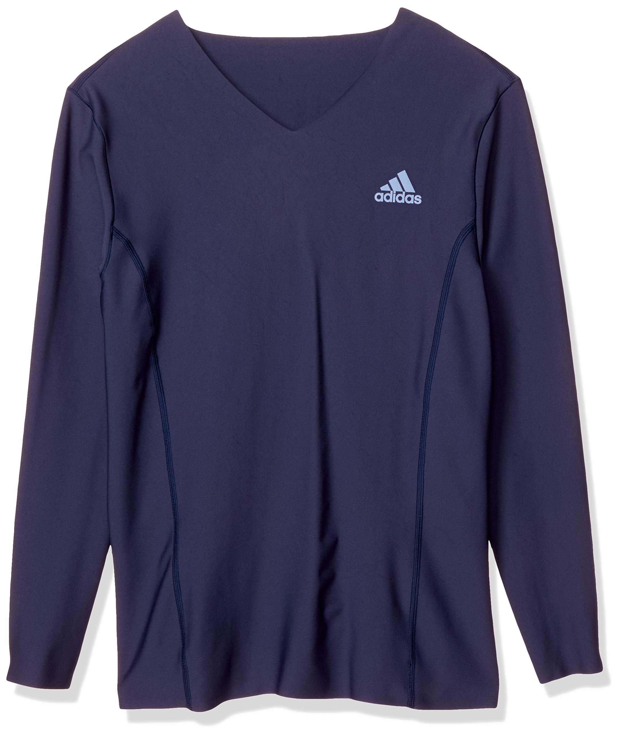 

Adidas Long Sleeve Stretch Lorian Blue L Men s Cut-Off V-Neck