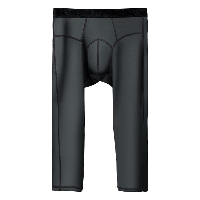 Men's Plus Size Wool-Blend Leggings: Warm, Slim-Fit Pants for Fall and Winter