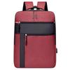 Li Shen Color-Blocking Business Commuter Laptop Backpack