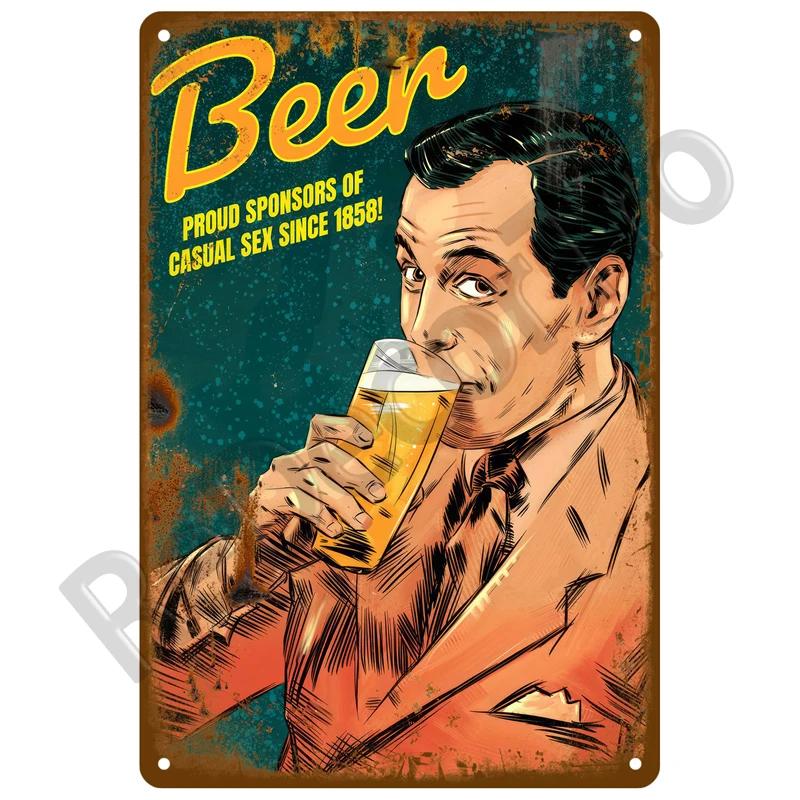 Vintage Home Decor Whiskey Metal Sign Plaque Pub Retro Alcohol Tin Sign Beer Wall Art For Bar Pub Club Man Cave Decorative Plate